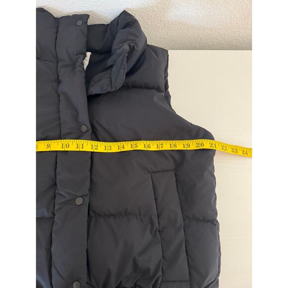 Lululemon Womens Wunder Puff 600-Down-Fill Cropped Vest Size 4 Black - Picture 8 of 9